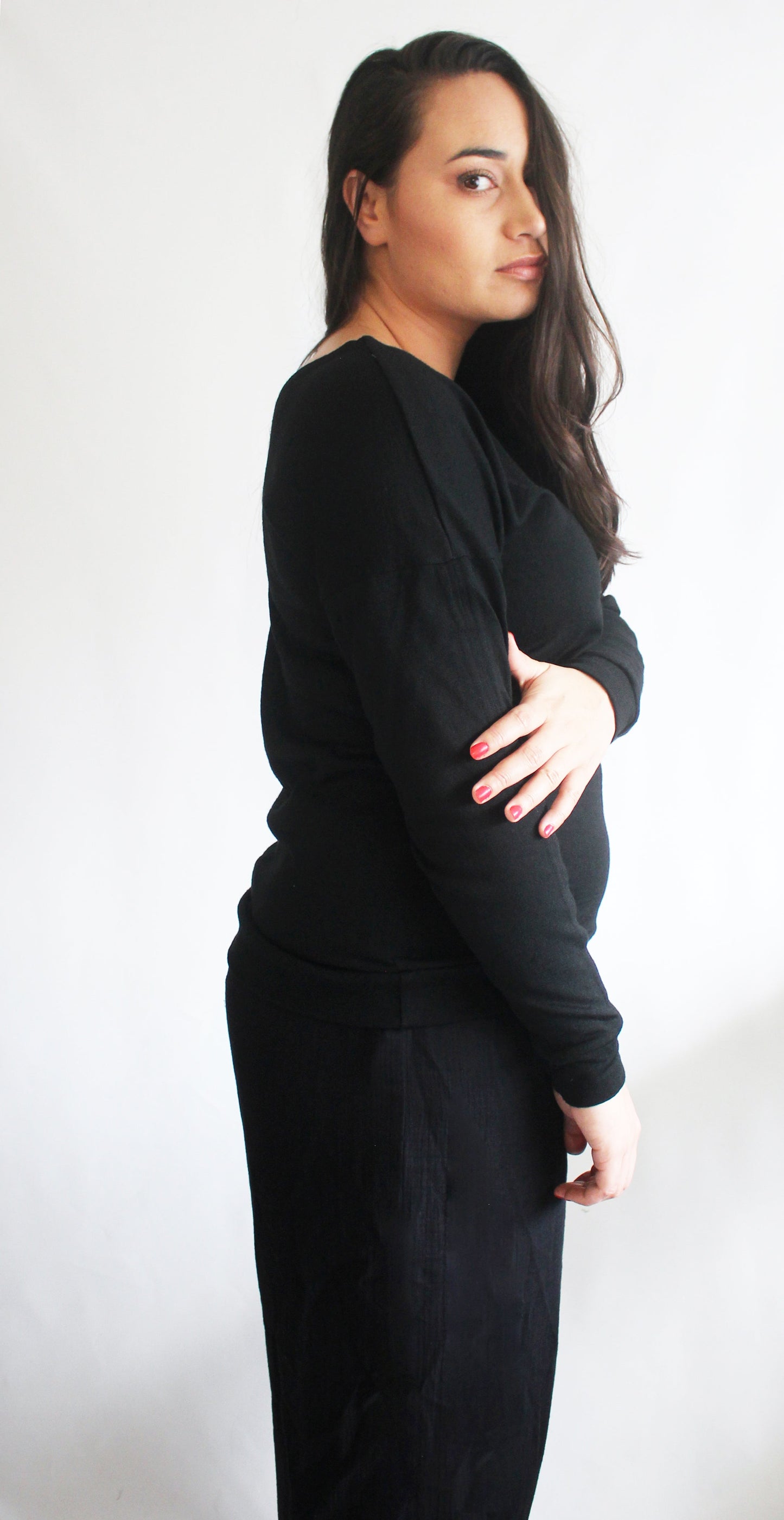 V Long Sleeve Merino